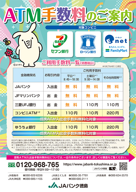 ＪＡバンク徳島優遇プログラム